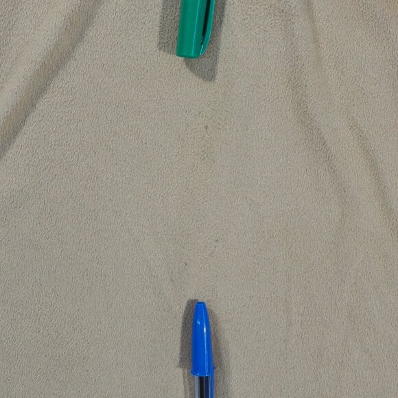 Vintage Fiorlini Shirt Womens 14/16 Tan Bell Flare Sleeve Soft Boho Cottage USA - Picture 5 of 12